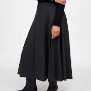 Ann Taylor Charcoal Maxi Skirt